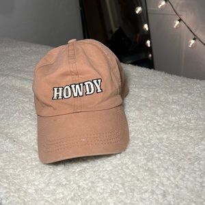 Howdy ball cap
